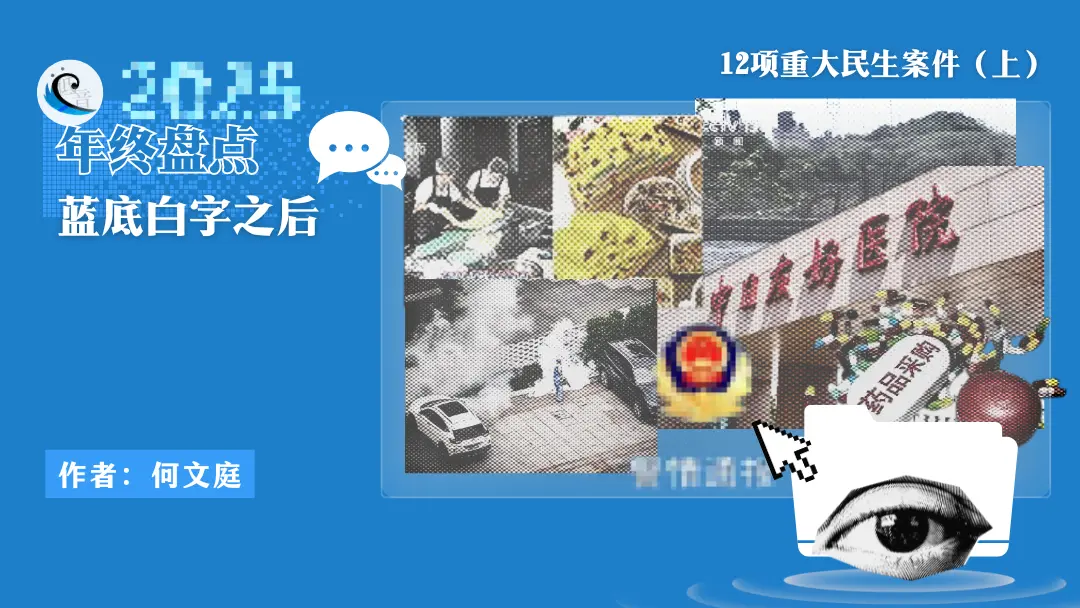 2025年终盘点：蓝底白字之后，12项重大民生事件（上）  
